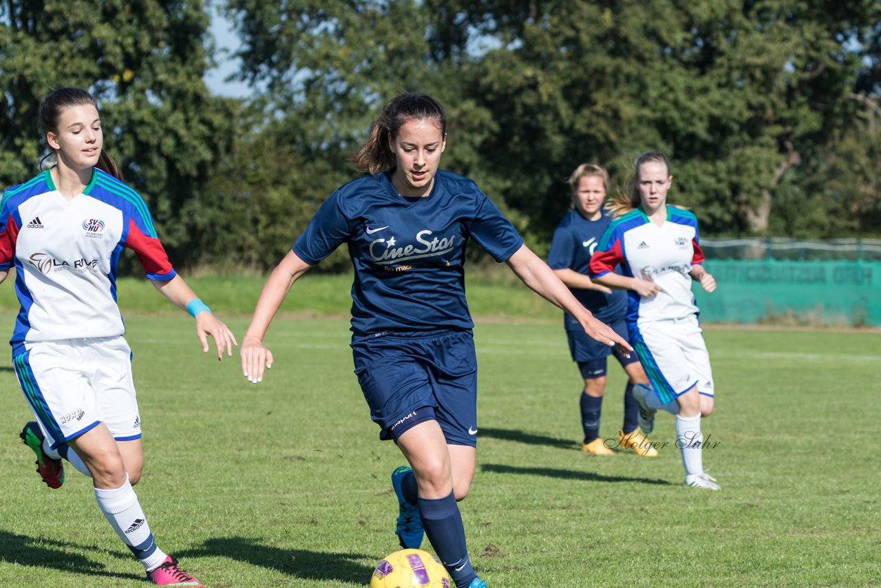 Bild 196 - B-Juniorinnen Krummesser SV - SV Henstedt Ulzburg : Ergebnis: 0:3